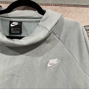 Nike Pastel Blue Green Women’s Cowl Neck Hoodie